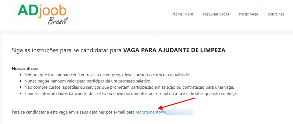 Como Se Candidatar A Uma Vaga De Emprego Adjoob Brasil 8708
